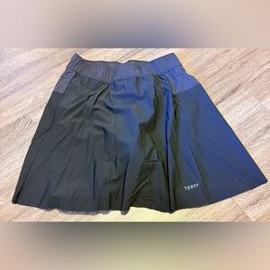 Terry Black Indie Cycling Skort Size Large